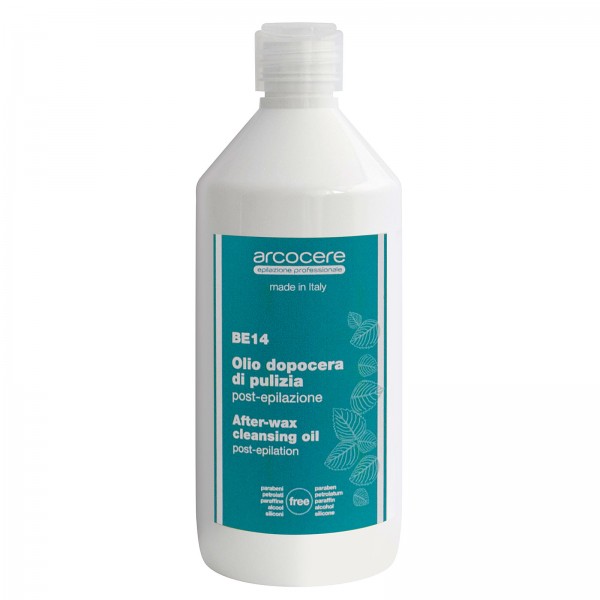 arcocere After-Wax Cleansing Öl, Menthol und Limone, 500ml