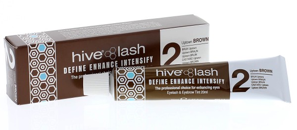 Hive Braun Nr. 2 Wimpernfarbe und Augenbrauenfarbe, 20 ml Uptown Brown