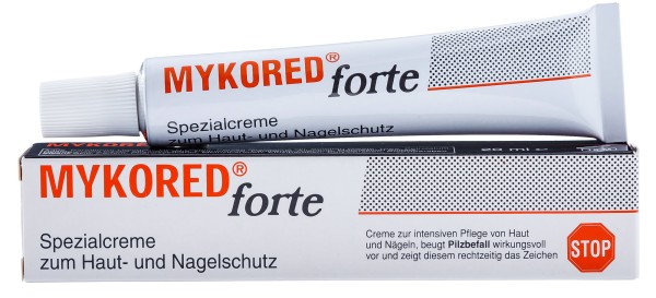 Mykored forte, Schutz vor Fußpilz u. Nagelpilz, Creme 20ml