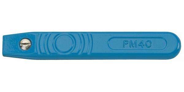 Griff Post Mortem PM40 Blau, Skalpellhalter Swann Morten 40