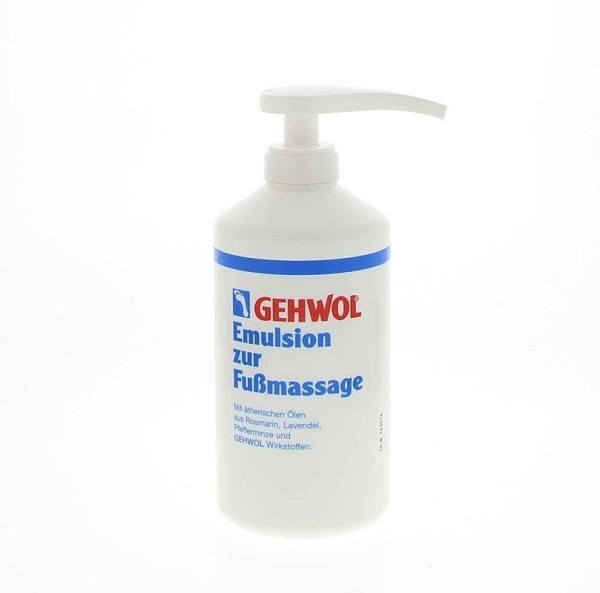 GEHWOL Emulsion zur Fußmassage Fusspflegelotion, Fusspilzschutz,