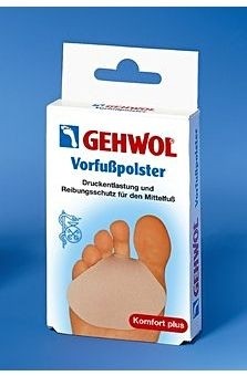 GEHWOL Vorfußpolster G, Gel Druckschutz für den Mittelfuß