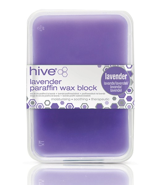 Hive Lavendel Low Melt Paraffinwachs für Paraffinbad, 450g