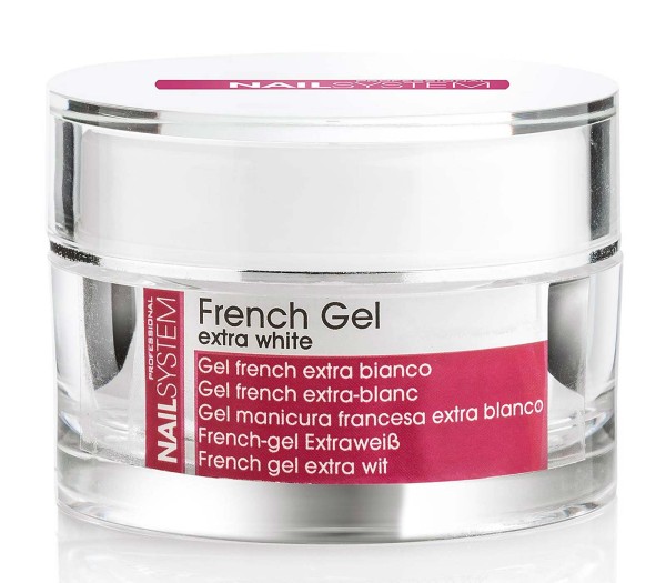 French Gel, extraweiß, 30ml