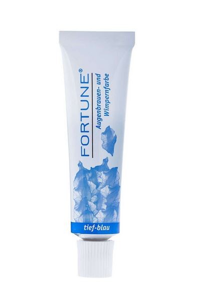 Fortune tief-blau, Wimpernfarbe, Augenbrauenfarbe Wasserfeste Intensivfärbung, 15ml