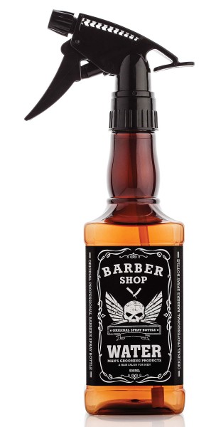 Barber Shop Sprühkopf-Flasche 500 ml, Leere Sprühflasche mit Zerstäuber