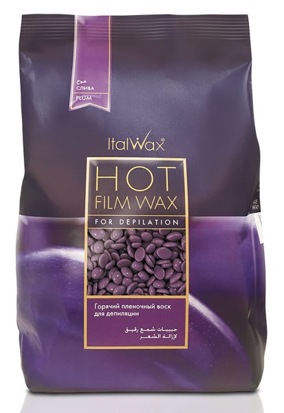 Filmwachs Plum Pflaume Italwax Hot Film Wax Wachsperlen,