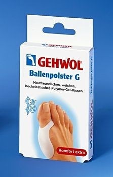 GEHWOL Ballenpolster G, Gel Druckschutz für Fußballen