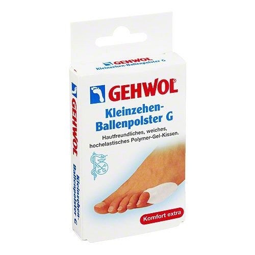 GEHWOL Kleinzehen Ballenpolster G, Druckschutz für Schneiderballen, Ballen kleiner Zeh