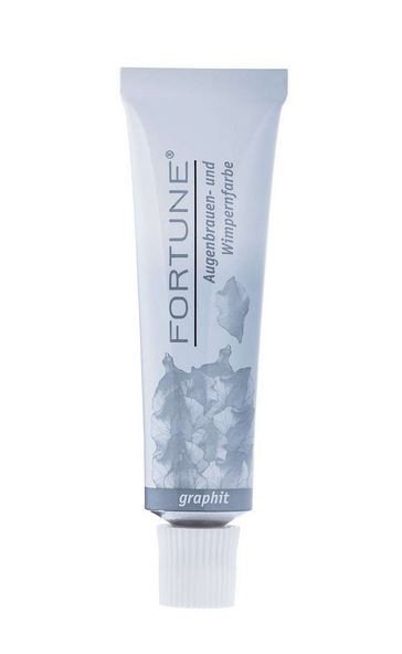 Fortune Graphit, Wimpernfarbe, Augenbrauenfarbe Wasserfeste Intensivfärbung, 15ml