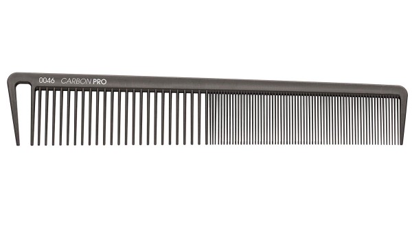 Breit Friseurkamm, 21 cm Carbon-Schneidekamm