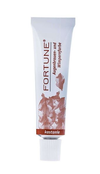Fortune Kastanie, Wimpernfarbe, Augenbrauenfarbe Wasserfeste Intensivfärbung, 15ml