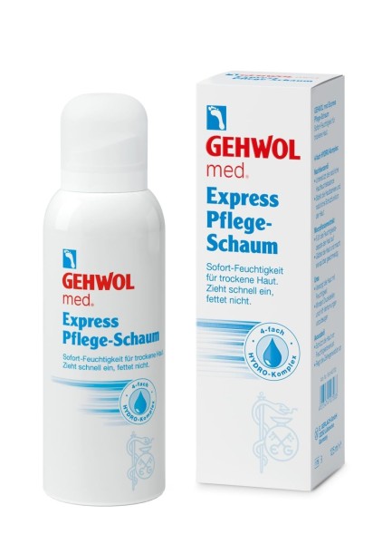 GEHWOL med. Express Pflege-Schaum, 125 ml