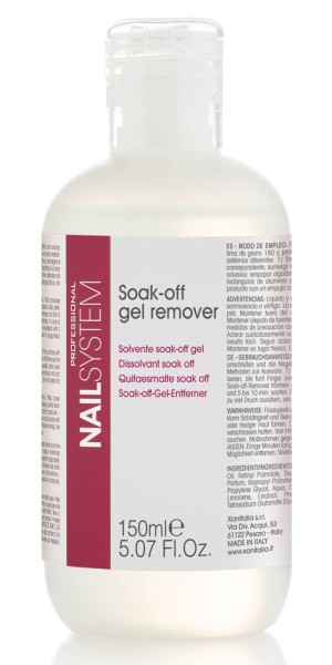 Soak-off Entferner für Gellacke, 150ml