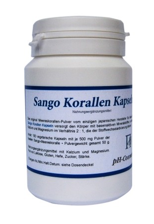 Sango Calcium Kapseln 100 Kapseln a 500mg = 50g