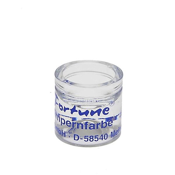Fortune Dappenglas, zum Anrühren von Augenbrauenfarbe, Wimpernfarbe, 40ml