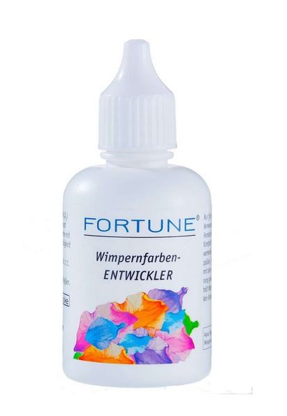 Fortune Entwickler, Stabilisator für Augenbrauen und Wimpernfarbe, 50ml