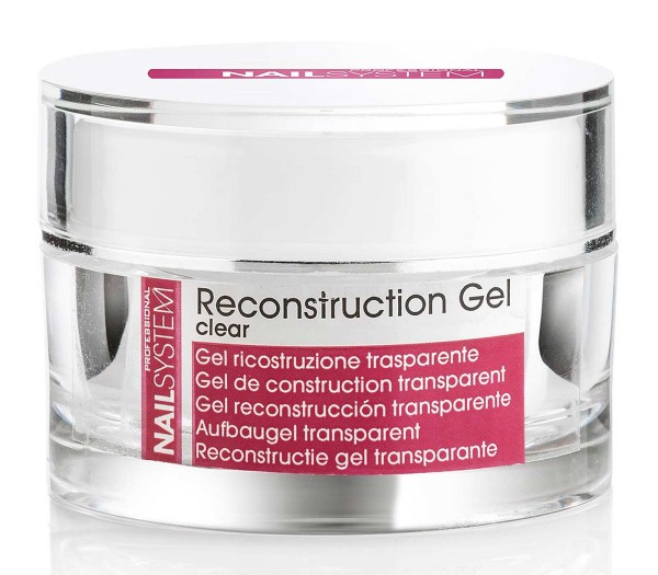Rekonstruktion Gel Milchig Rosa, dichter transparenter Farbton, 30ml