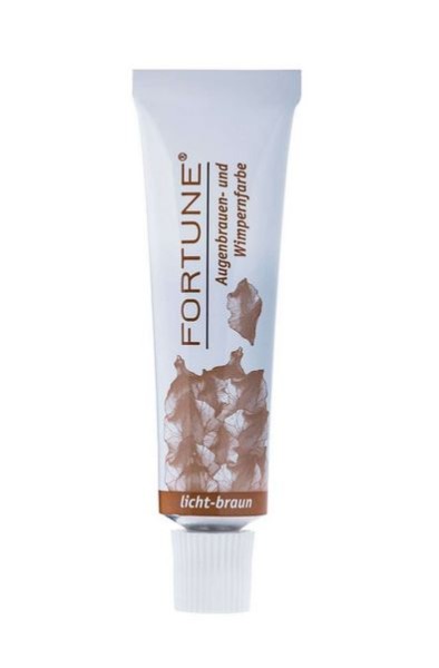 Fortune Licht-braun, Wimpernfarbe, Augenbrauenfarbe Wasserfeste Intensivfärbung, 15ml