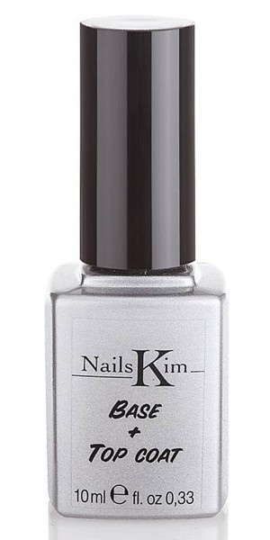 Base + Top Coat für Gellack, Topcoat Nails-Kim 10ml