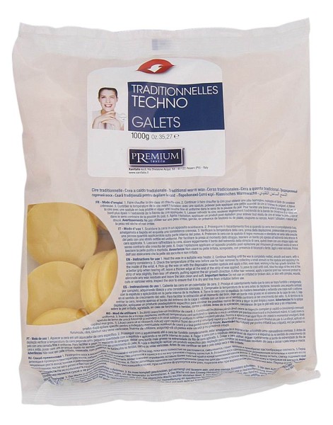 Wachstaler Premium Gialla Honig, Xanitalia Taler, Warmwachs Scheiben, 1kg