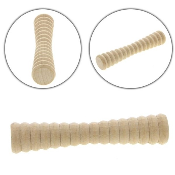 Holz Massage Kosmetex Fußroller für Fussmassage zur Anregung der Fußreflexzonen