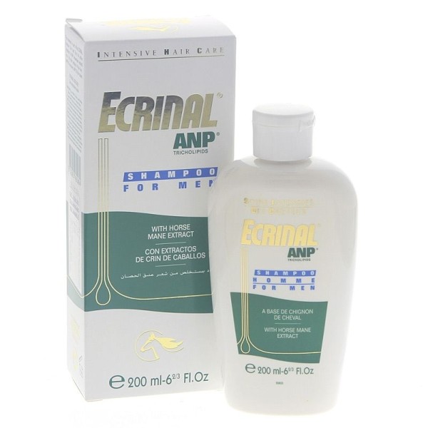 Ecrinal Kurshampoo ANP für Ihn, Intensive Haar-Behandlung bei Haarausfall, 200ml