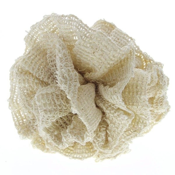 Sisal Seifschwamm Kosmetex, Duschschwamm, Badeschwamm zum Einseifen, Peelingschwamm als Sisalblume