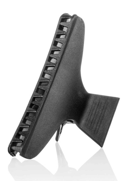 12x Abteilklammer 8cm, Haarklammer -Clip, Schwarz