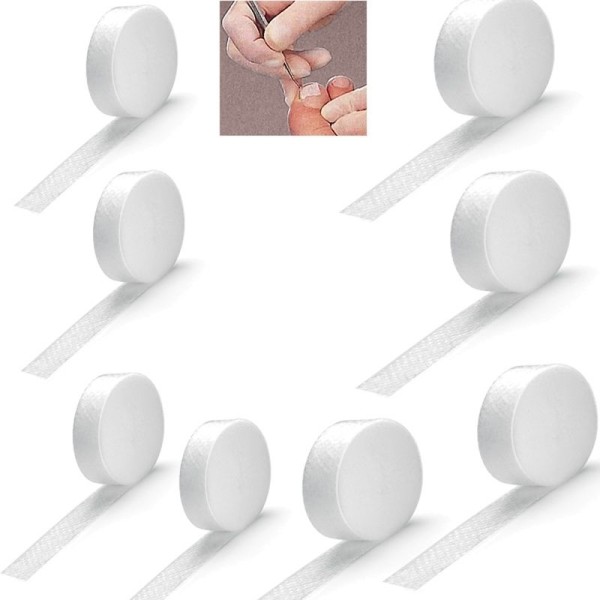 8x Mix Nagelfalz-Tamponade (4x 1cm, 4x 2cm) Copoline, Kosmetex Tamponade für Nägel-Nagelfalz,