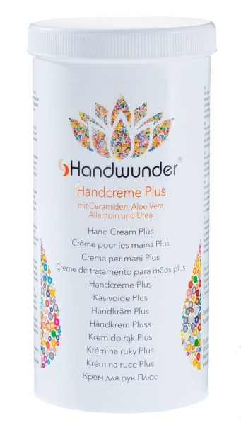 Handwunder Handcreme Plus Pflege und Schutz für die Hände mit Pflanzenextrakten, 450ml Nachfülldose