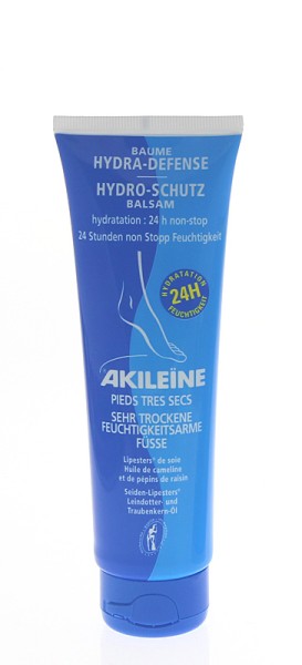 Akileine Blau, Hydro-Schutz Balsam, Feuchtigkeit für Füße, 125ml