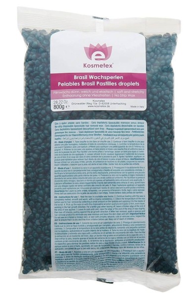 Xanitalia Kosmetex Pelables Primo Wachs-Perlen Azulen für professionelles flexibles Waxing, Kosmetex
