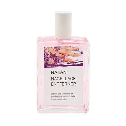 Nailan Nagellackentferner, Lack-Entferner, Acetonfrei 100 ml Flasche