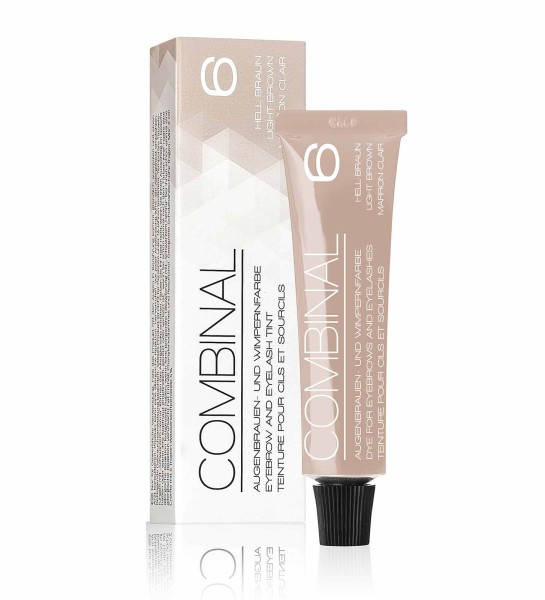 Combinal Mini-Kit, Profi Augenbrauen- Wimpernfarbe,