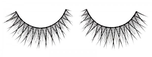 Künstliche Wimpern Romantic Elegance, Wimpernband inkl. Kleber