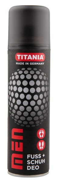 Schuh u. Fuß Deospray, desinfizierend, wohltuend Schuhgeruch, Schweißfüße, Schuhspray, 200 ml