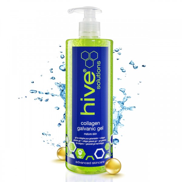 Hive Kollagen Utraschall Gel, Radiofrequenz, Galvanic, Iontophorese, Kosmetex RF Kontaktgel, 500 ml