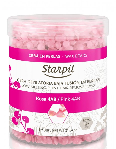 Starpil Rosa 4AB Pink Hartwachs Perlen, 600g