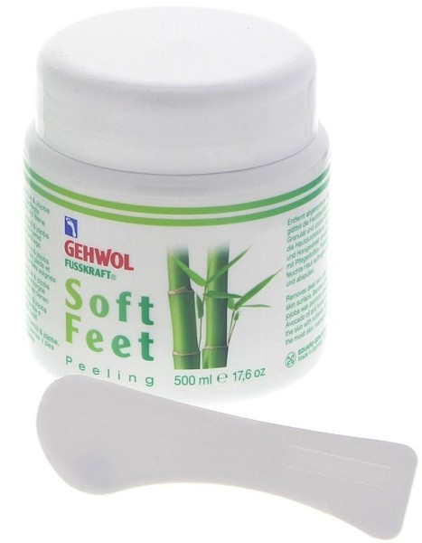 GEHWOL Fusskraft Soft Feet Peeling Fußpeeling mit Bambus, Jojoba