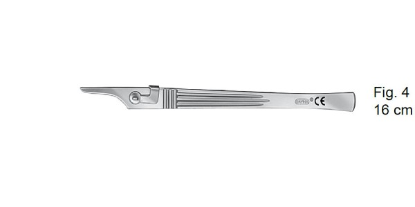 Bayha Griff, Skalpellgriff, Halter für Skalpellklingen