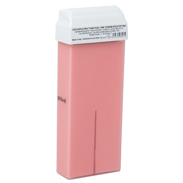 SieDepil Wachspatrone Pink Titanium, Breit 100ml