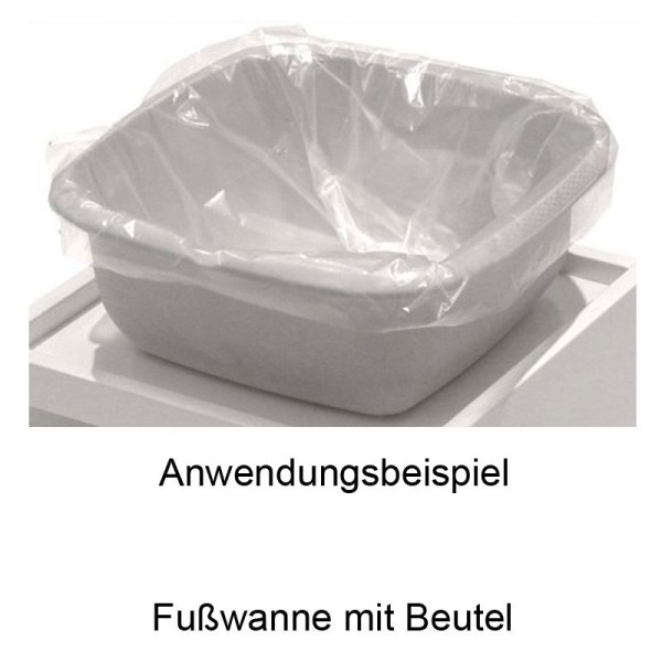 Beutel Groß 42 x 38cm für Fußwanne - Fuß-Badewanne, Kosmetex, 100 Stück