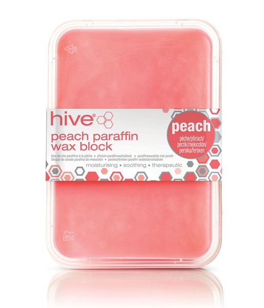 Hive Pfirsich Low Melt Paraffinwachs für Paraffinbad, 450g