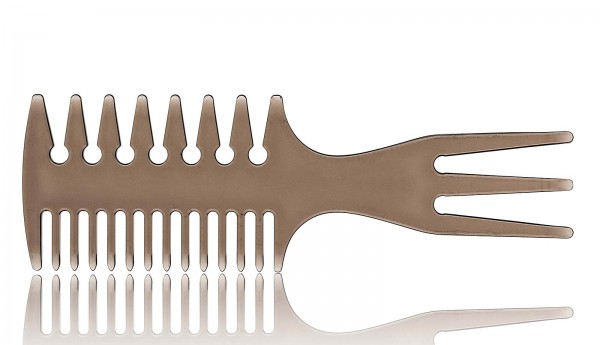 Haarkamm, stylischer Männerkamm, mehrseitig mit Griff