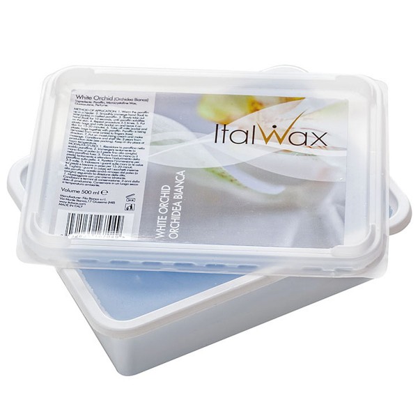 Paraffin Weiße Orchide, ItalWax, Paraffinwachs für Paraffinbäder, 500ml
