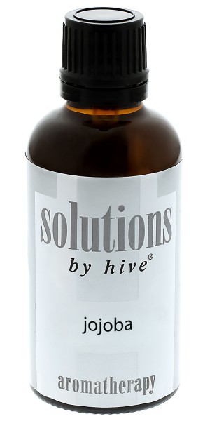 Hive Jojobaöl Trägeröl für ätherische Öle, Basisöl für die Aromatherapie, Solutions, 50ml