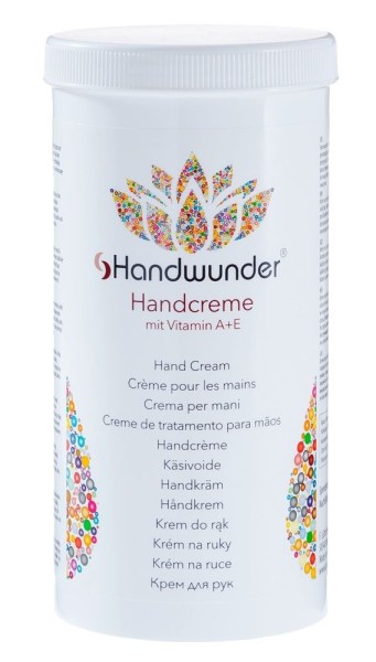 Handwunder Handcreme Pflege und Schutz für die Hände mit Pflanzenextrakten, 450ml Nachfülldose