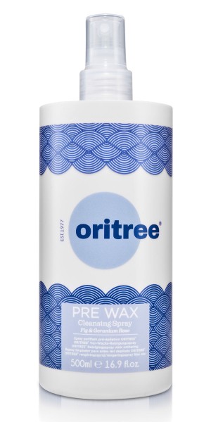 Oritree Pre Wachs Haut Reinigungsspray Hive mit Feigen und Geranienrose, 500ml