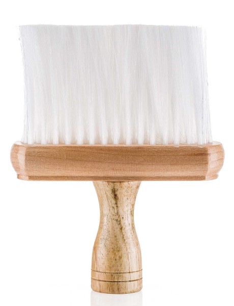 Friseur Nacken-Flachpinsel mit Holzgriff, 16cm